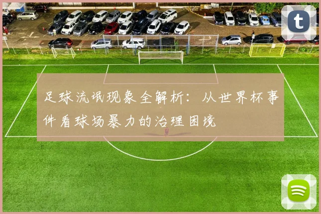 足球流氓现象全解析：从世界杯事件看球场暴力的治理困境