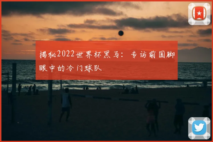 揭秘2022世界杯黑马：专访前国脚眼中的冷门球队